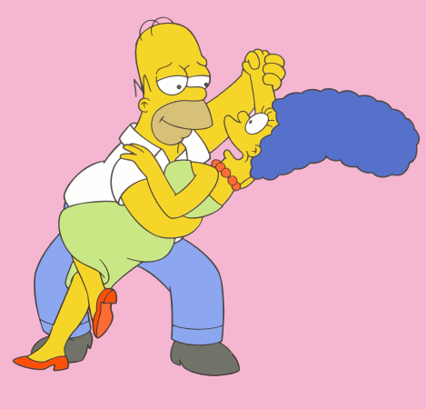 Rumores de divorcio en Los Simpson